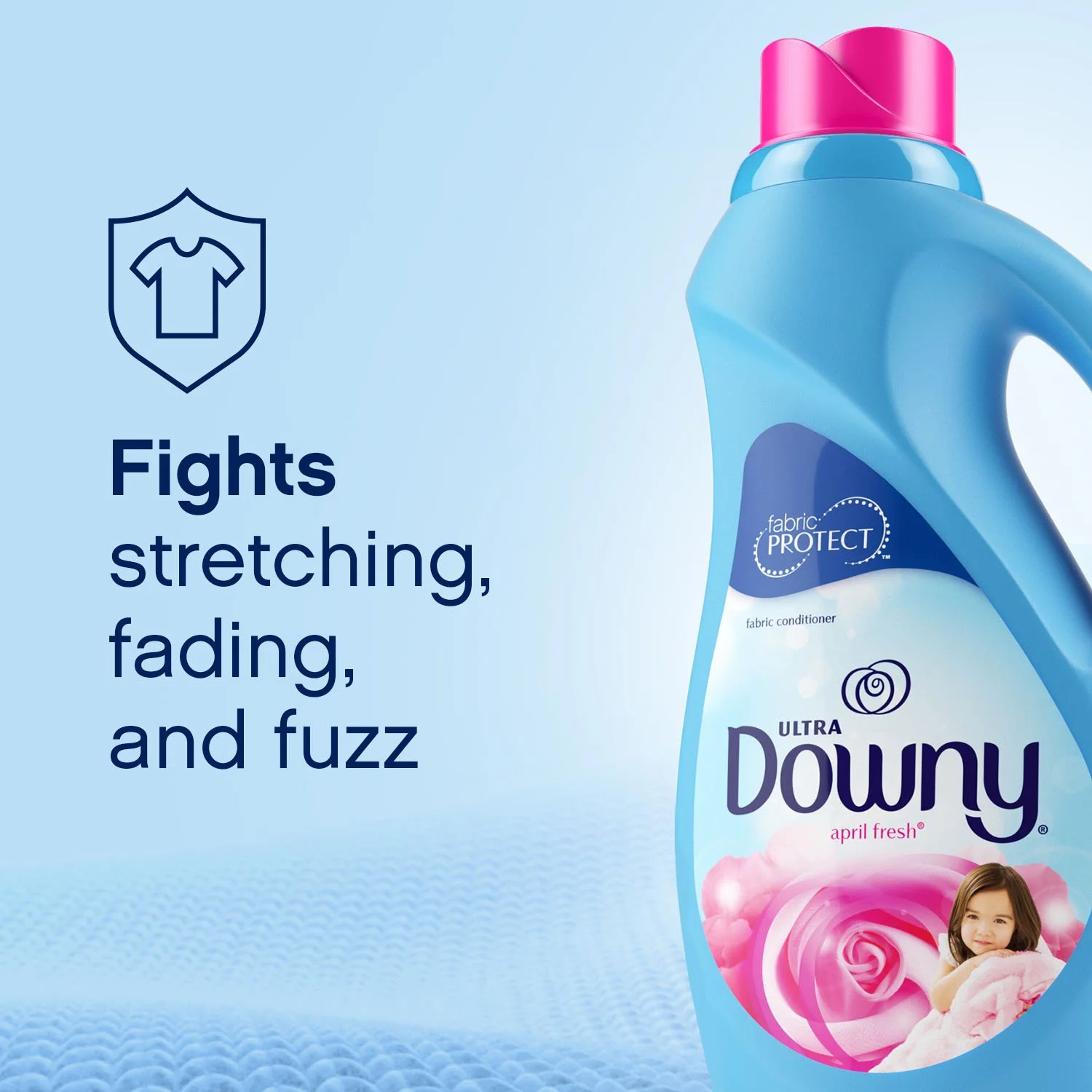 Downy April Fresh Liquid Fabric Conditioner (Fabric Softener), 164 fl oz, 190 loads