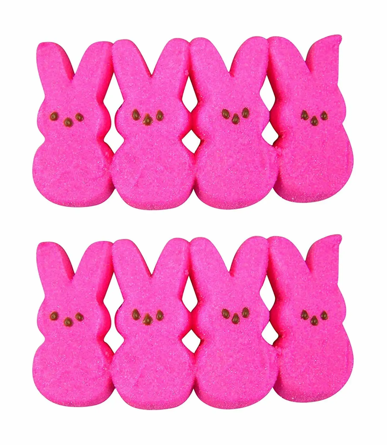 Pink Easter Bunny Shaped Peeps Marshmallow, 3 Ounce, Pack of 2