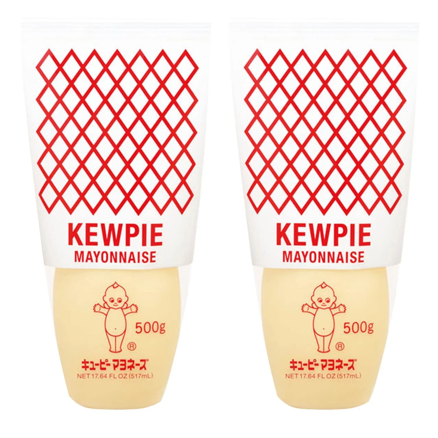 Japanese Kewpie Mayonnaise - 17.64 oz. Product of Japan. - (Pack of 2)F