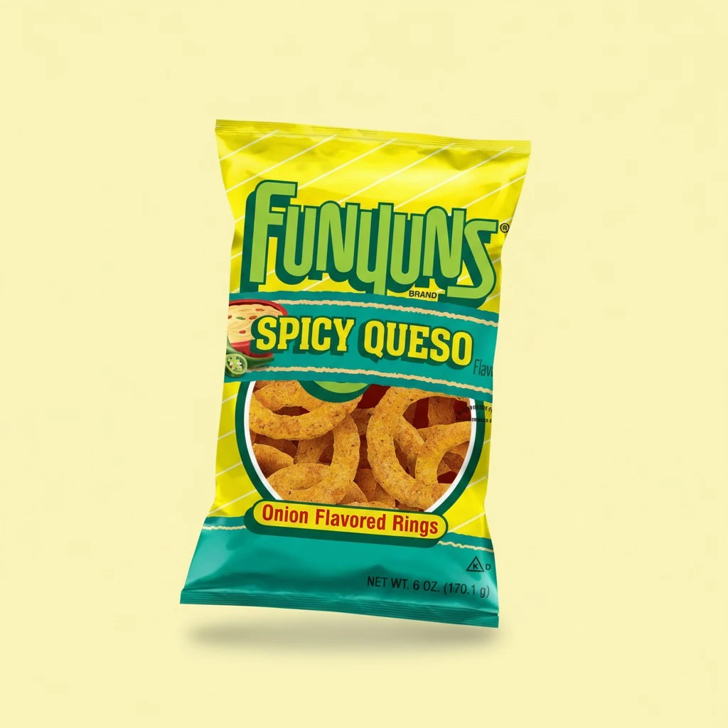 Funyuns Spicy Queso Flavored Rings, 6oz