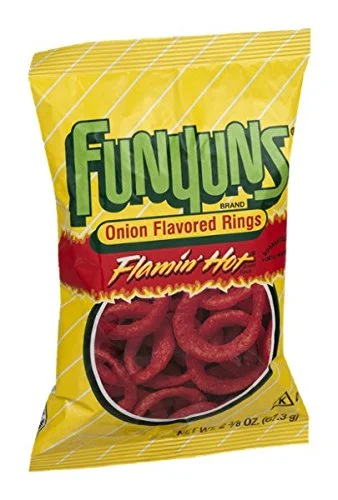 Funyuns Flamin' Hot Onion Flavored Rings, 6.5 oz