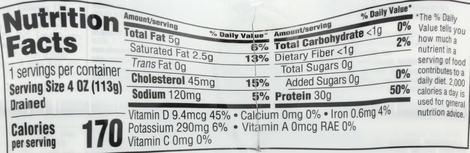 365 by Whole Foods Market, No Salt Albacore Tuna in Water 6pk, 5 Ounce