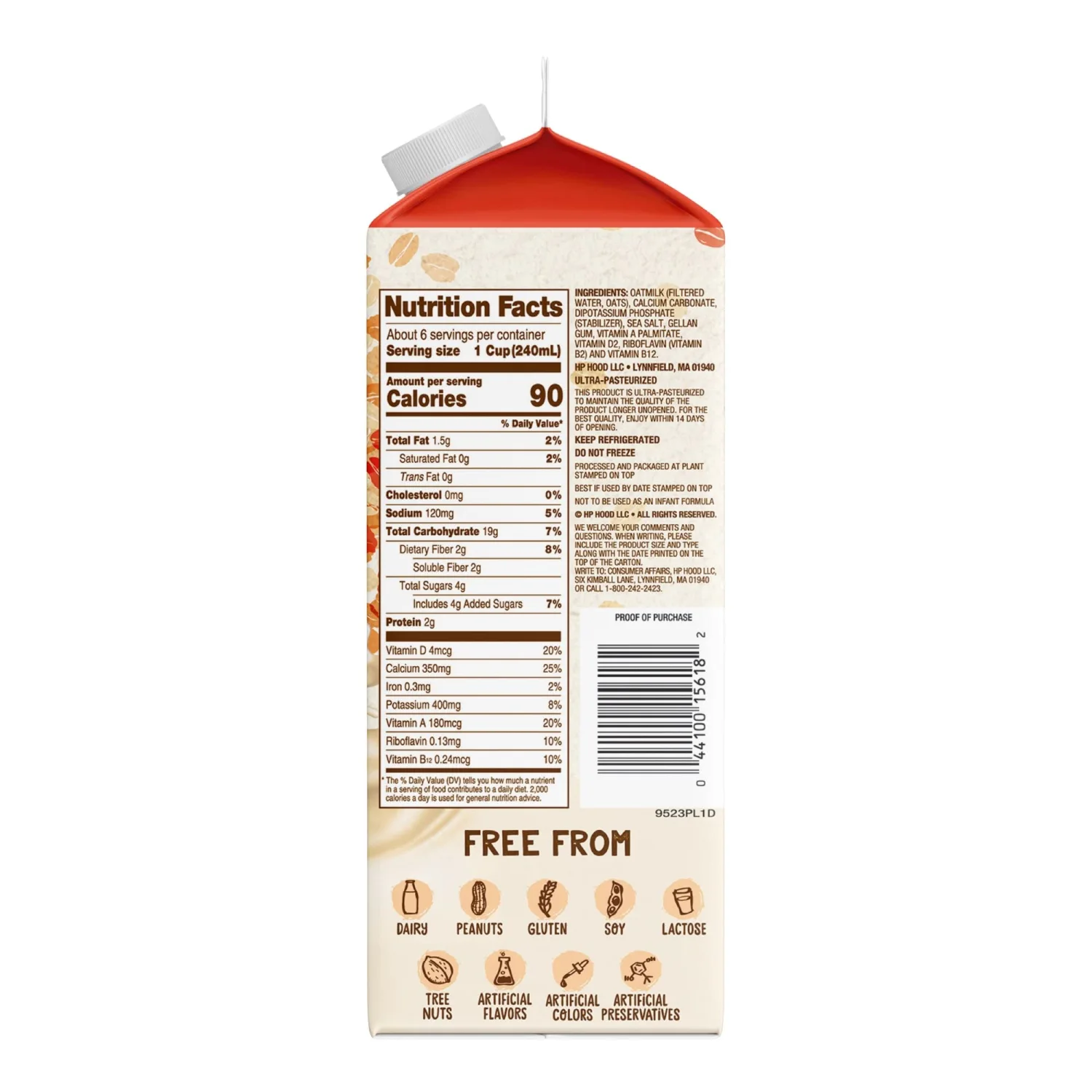 Planet Oat Original Oatmilk, 52 fl oz
