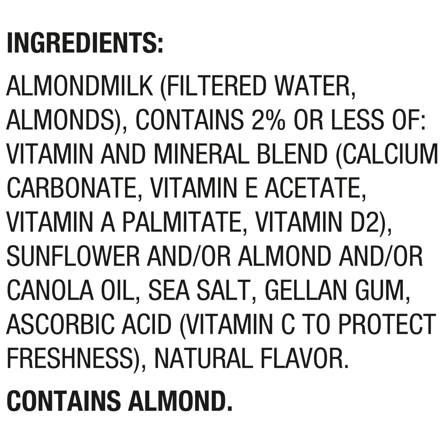 Silk Almond Milk, Unsweet, Dairy Free, Gluten Free, Seriously Creamy Vegan Milk with 50% More Calcium than Dairy Milk, 96 FL OZ Bottle