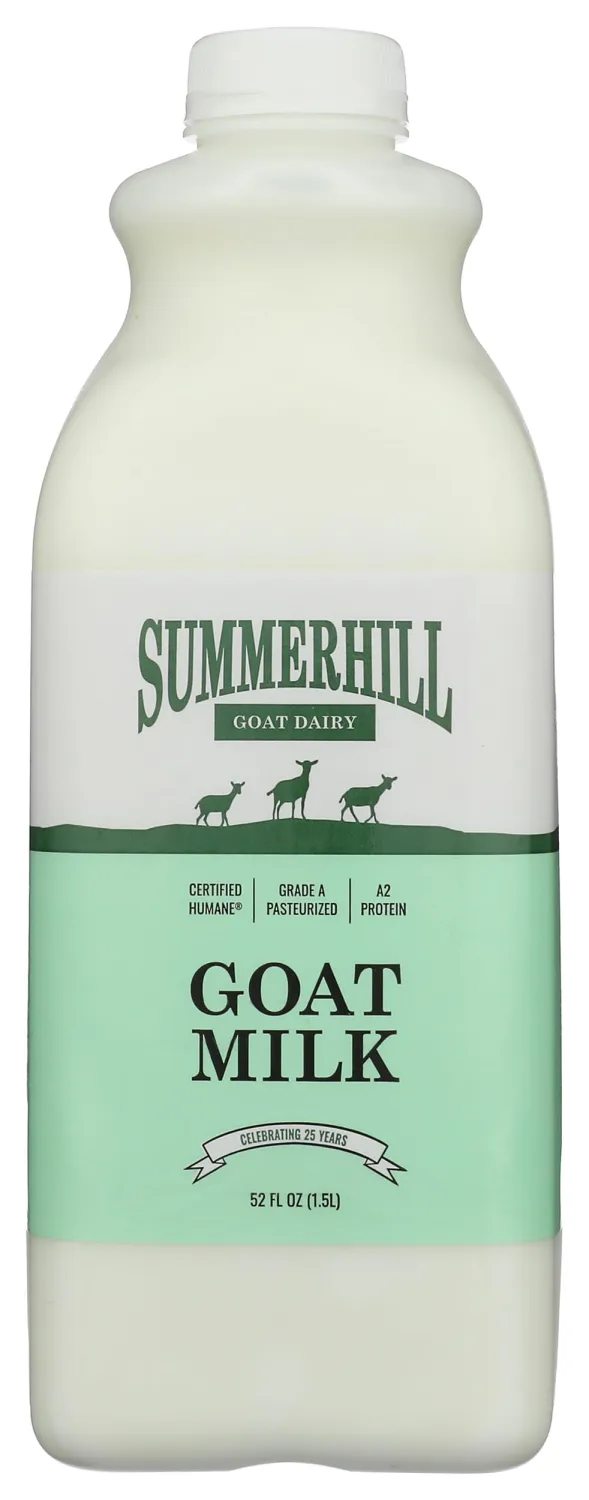 Summerhill Dairy, Milk Goat Pasturized, 52 Fl Oz