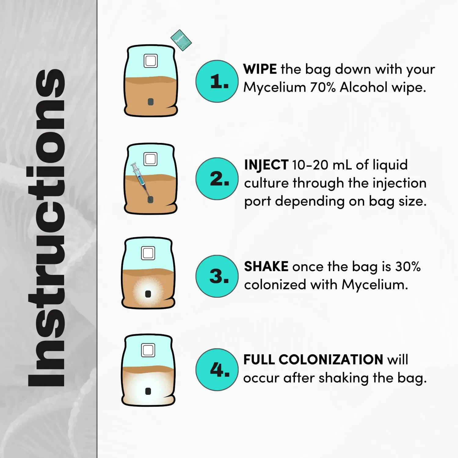 Mycelium Plus Mushroom Growing Kit I Alder & Soy Hull Substrate with Millet & Milo Grain I High Yield Proprietary Mix I All-in-One Organic Sterile Grow Bag for Starter & Pro Home Growers, 6lbs