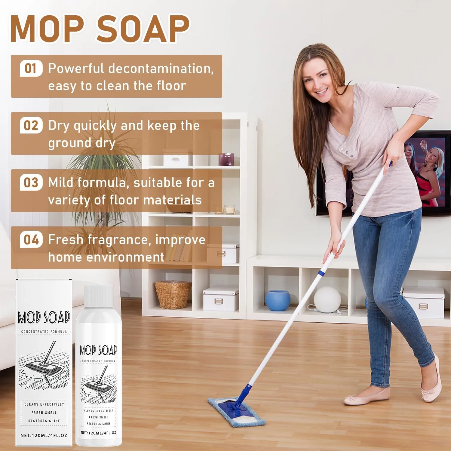 Mop Soap Brazilian Waves, Mop Soap Scented, Highly Scented Mop Soap, Mop Soap, Mop Soap For Floor Cleaning, Luxury Mop Soap (2)