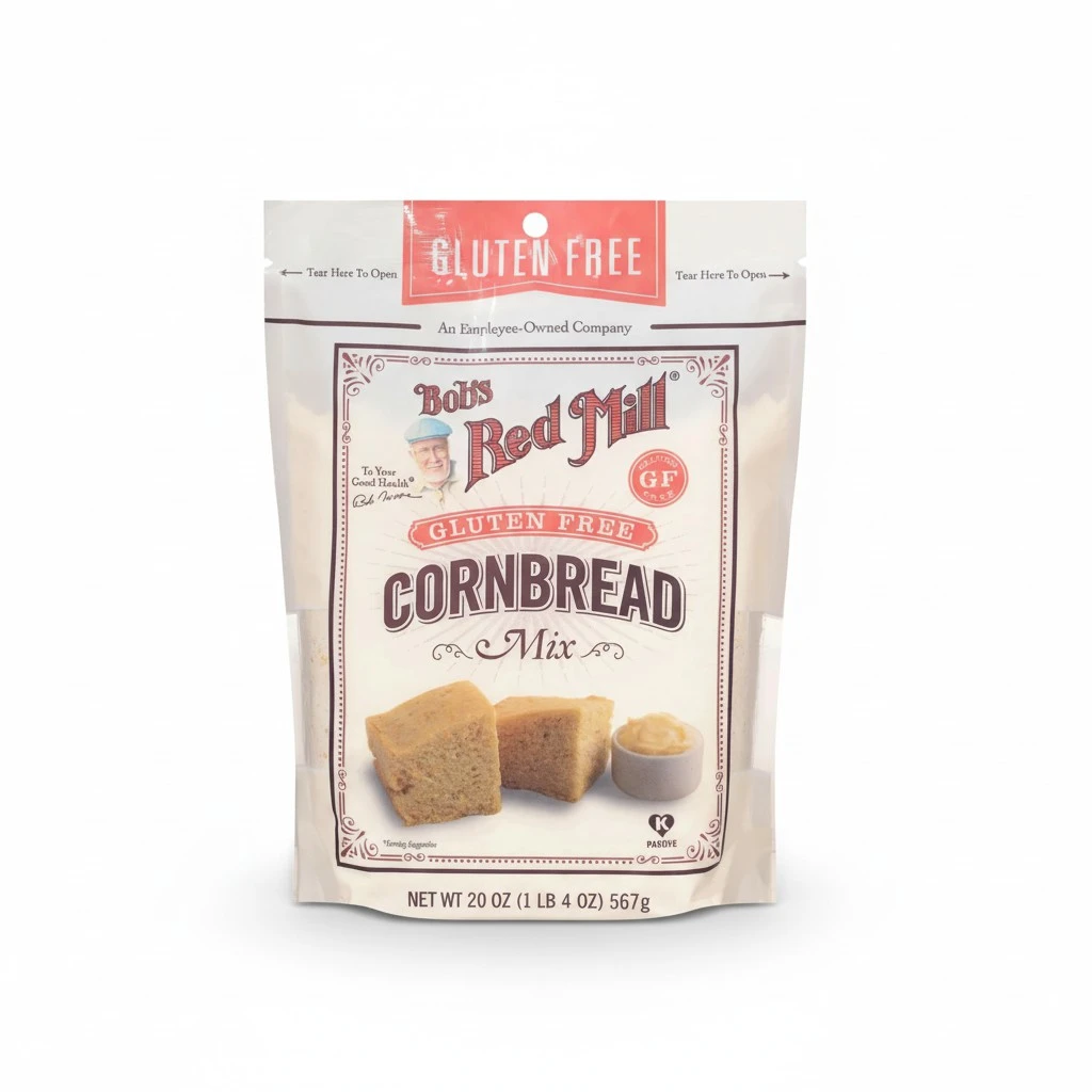 Bob's Red Mill Gluten Free Cornbread Mix, 20 oz (Pack of 1) - Gluten Free, Kosher