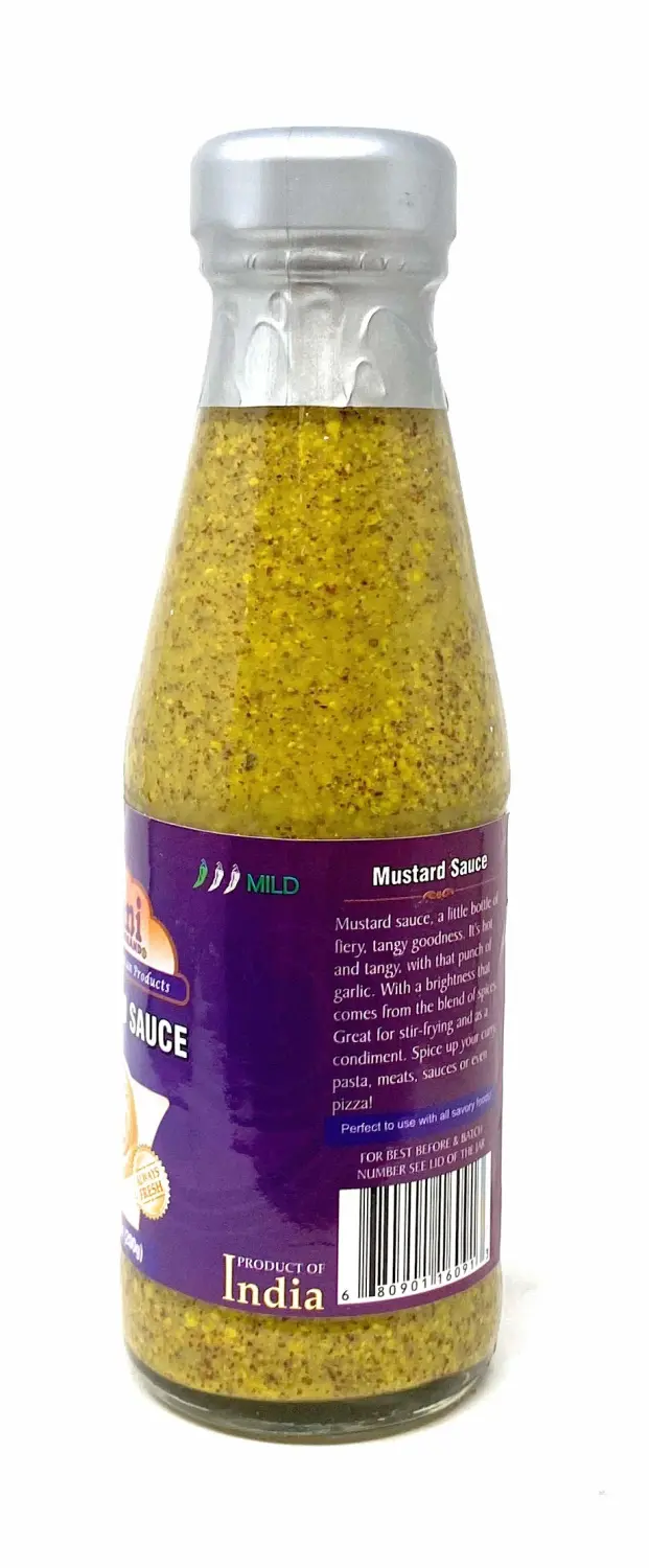 Rani Indian Mustard Sauce 7oz (200g) ~ All Natural, Glass Jar, Ready to eat, Vegan ~ Gluten Free | NON-GMO | Indian Origin