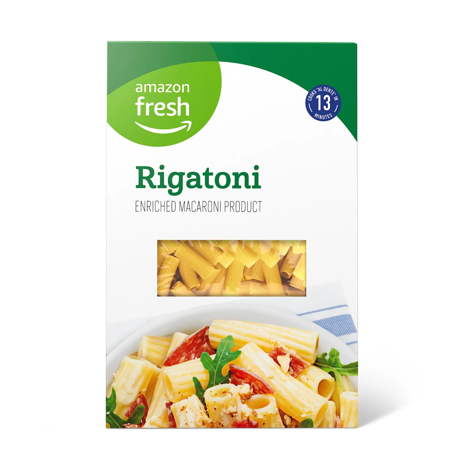 Amazon Fresh, Rigatoni Pasta, 16 Oz