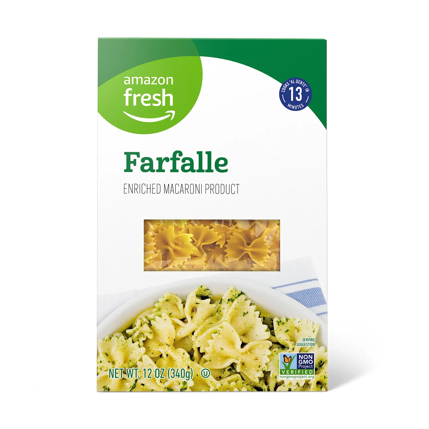 Amazon Fresh, Farfalle Pasta, 12 Oz