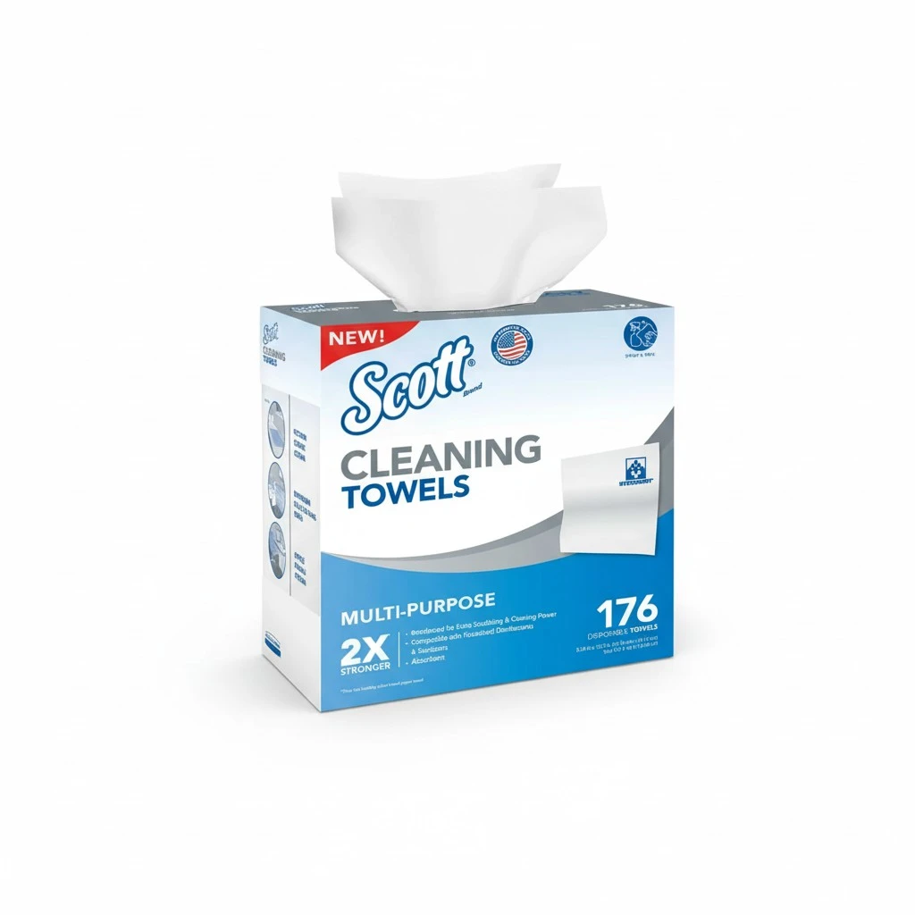 Scott Paper Cleaning Towels 176 Count - Case of: 1;