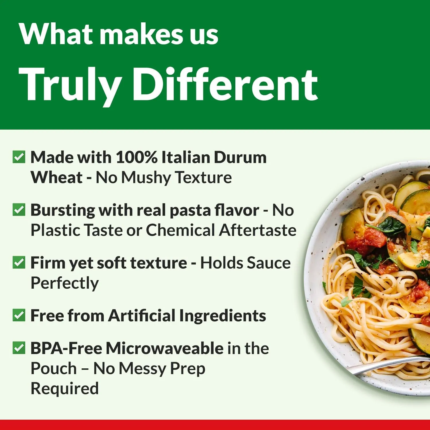 Pasta Zing Spaghetti Pasta Made with 100% Italian Durum Wheat | Ready to Eat Meals in 55 seconds | Fully Cooked, Microwave Meals, Ready Pasta for Dinner, Easy Dinner Sides | (Pack of 7, 7.05 Ounce)