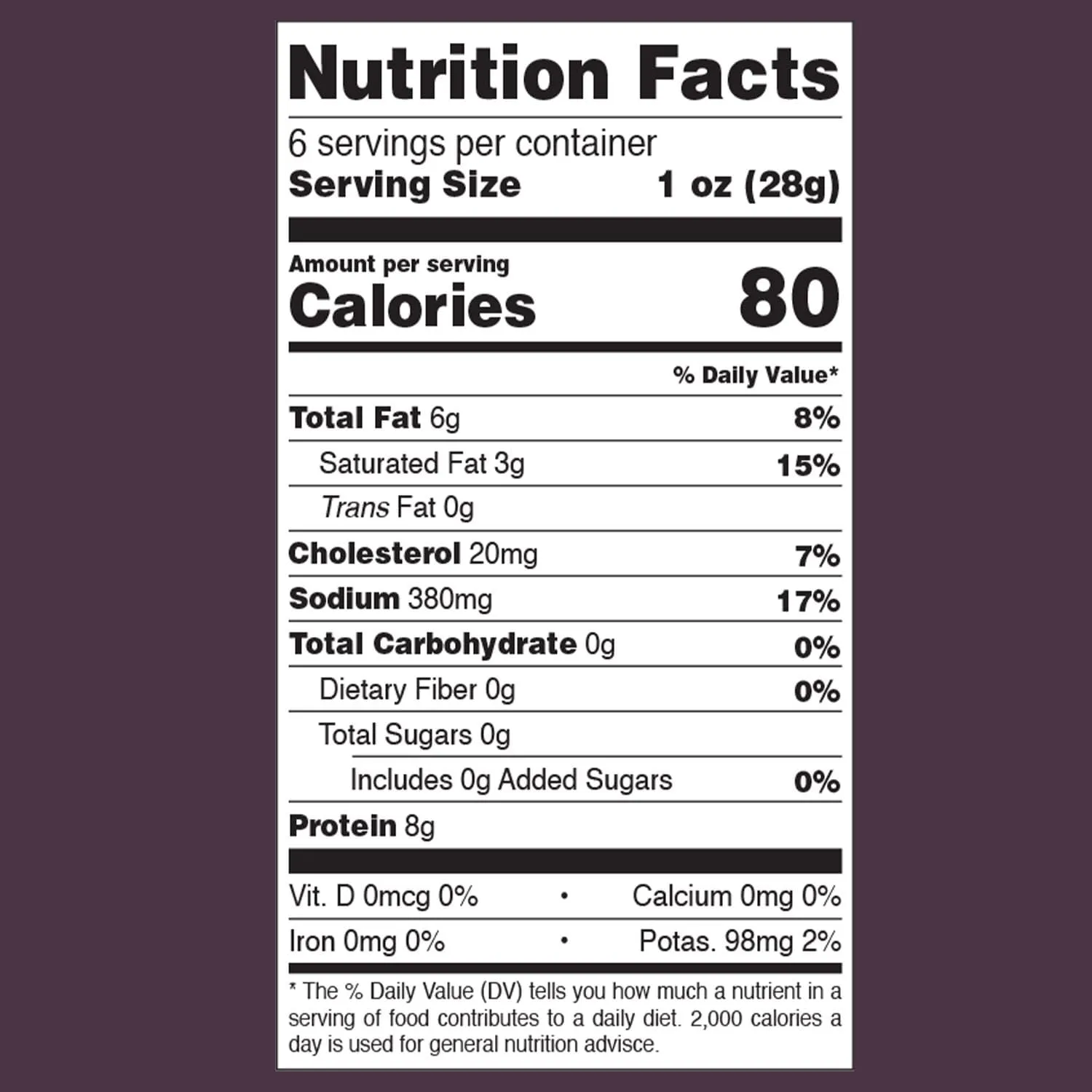 COLAMECO'S All Natural Uncured Original Salami Chub - Authentic Italian Flavor, Humanely Raised - Dairy-Free Uncured Salami - 6 oz