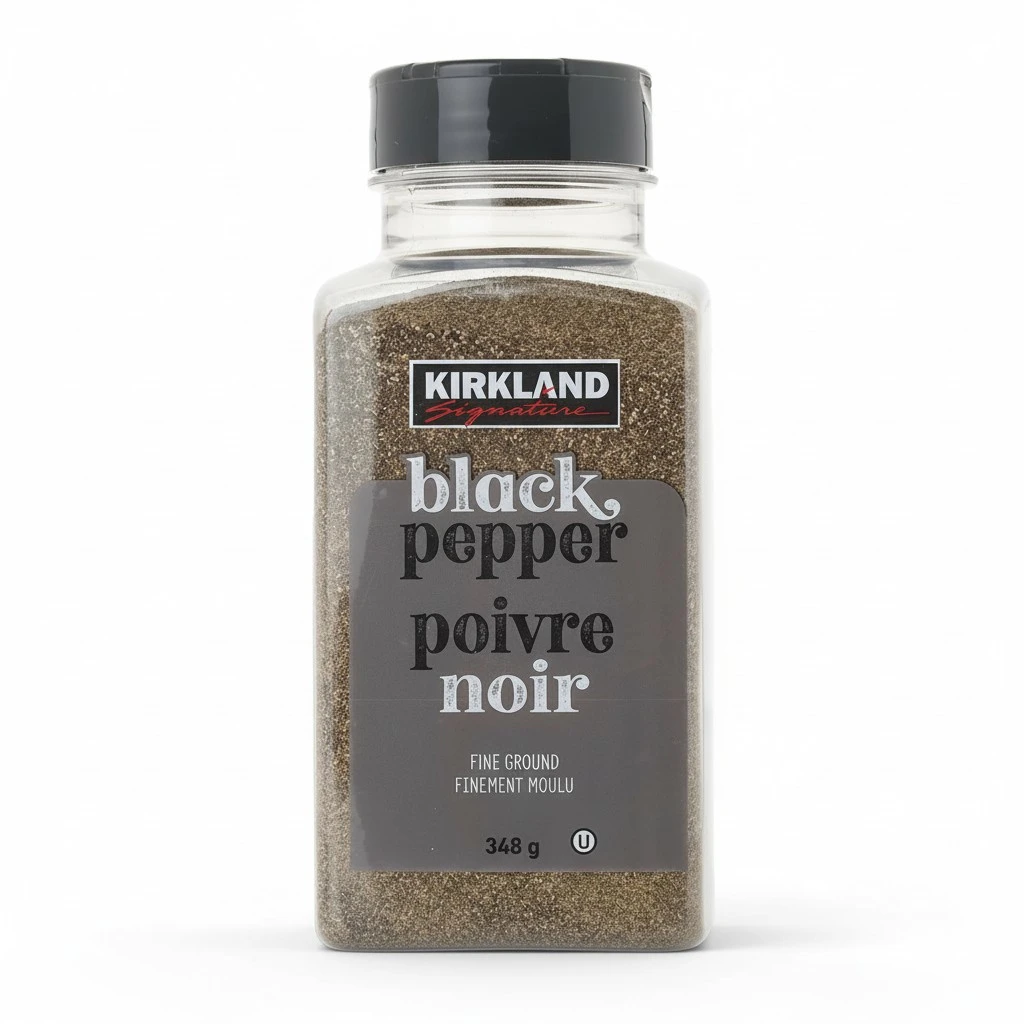 Kirkland Fine Ground Black Pepper, 348 Gram