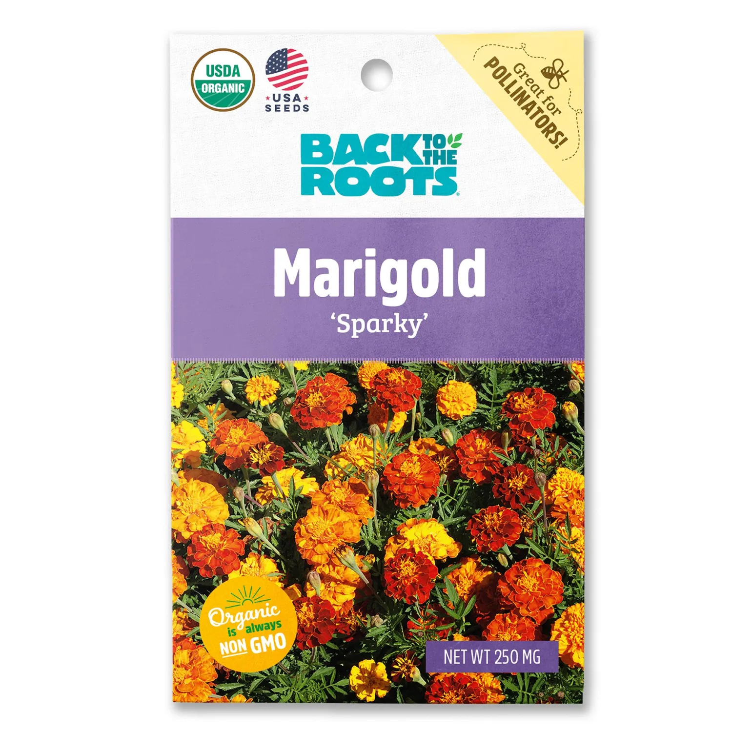 Seed Packet - Marigold 'Sparky' 420mg