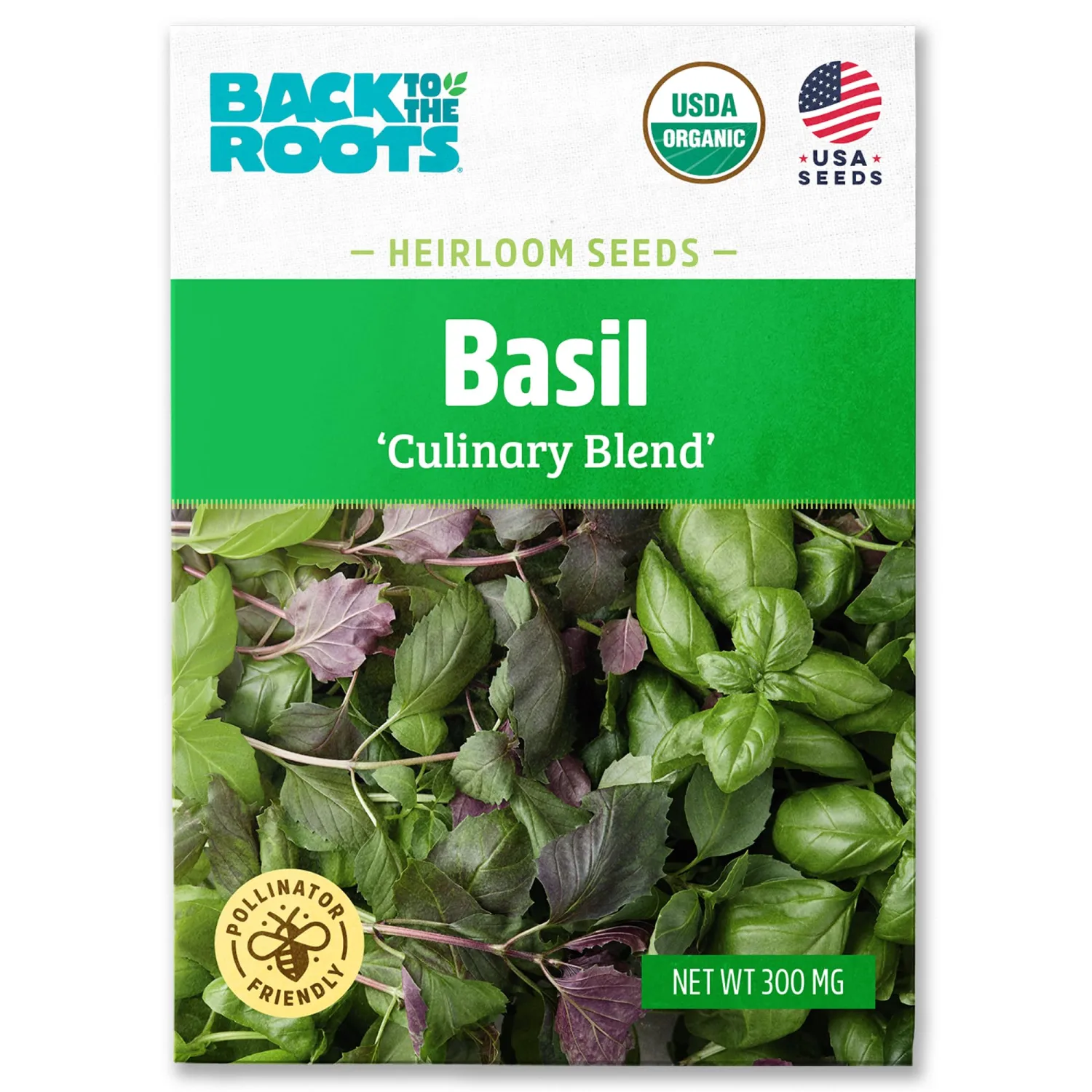 Seed Packet - Basil 'Culinary Blend' 300mg
