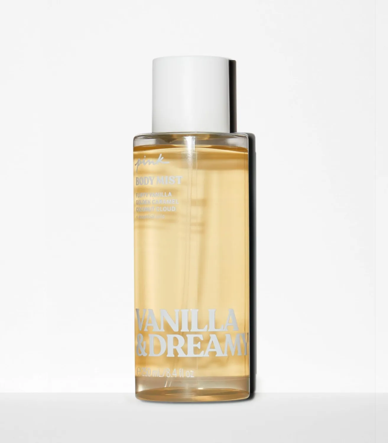 Victoria's Secret PINK Vanilla & Dreamy Body Mist, Notes of Coconut & Caramel (8.4 oz)