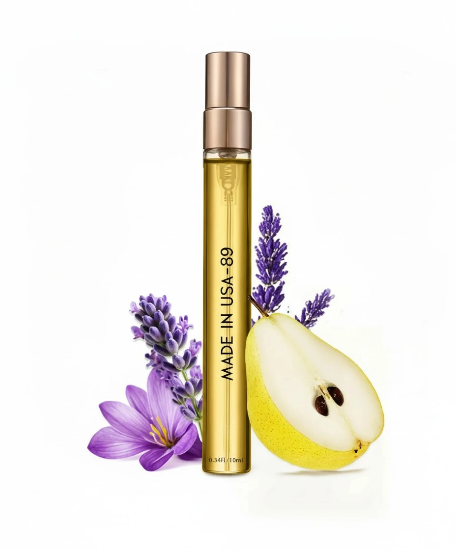 Pheromones Perfumes for Women,No. 89 Perfume Oil,Inspired by Aria-na Gra/nde's God-dess,Floral,Fruity Fragrance,Blending Juicy Pear,Chocolatey Vanilla,Musky Warmth 0.34oz.,Travel Size(No. 89)