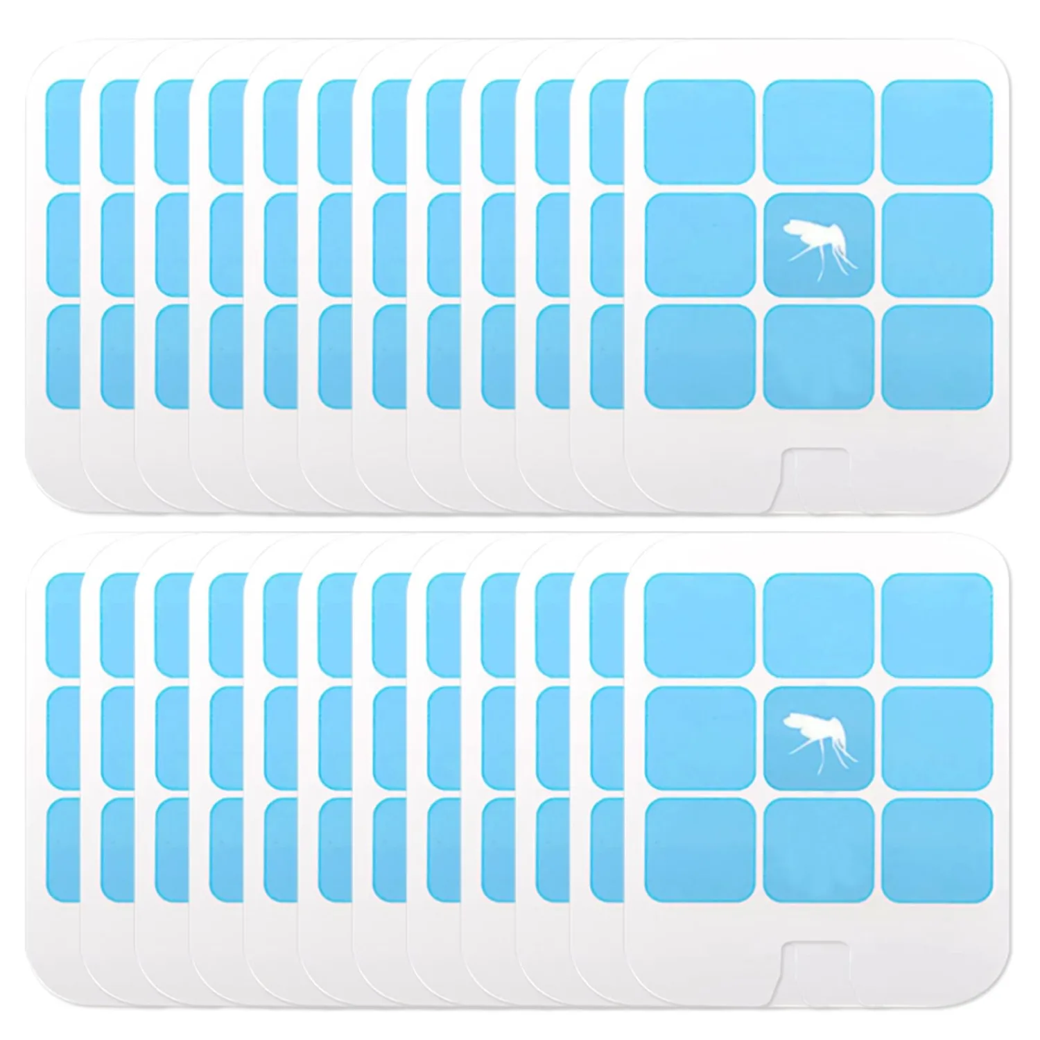 24 Pack Refill Compatible with Home Fly Trap Refill, BAIMNOCM Plug in Bug Light Trap Refill