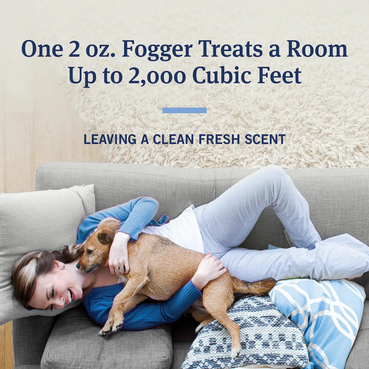 PetArmor Home Fogger, Kills Fleas, Ticks, Mosquitoes & Other Listed Insects, Helps Eliminate Pet Odor, Clean Fresh Scent, Protects for 7 Months, 3 2oz Canisters