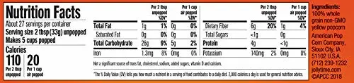 Jolly Time Kernels Yellow Popcorn, 32 Oz