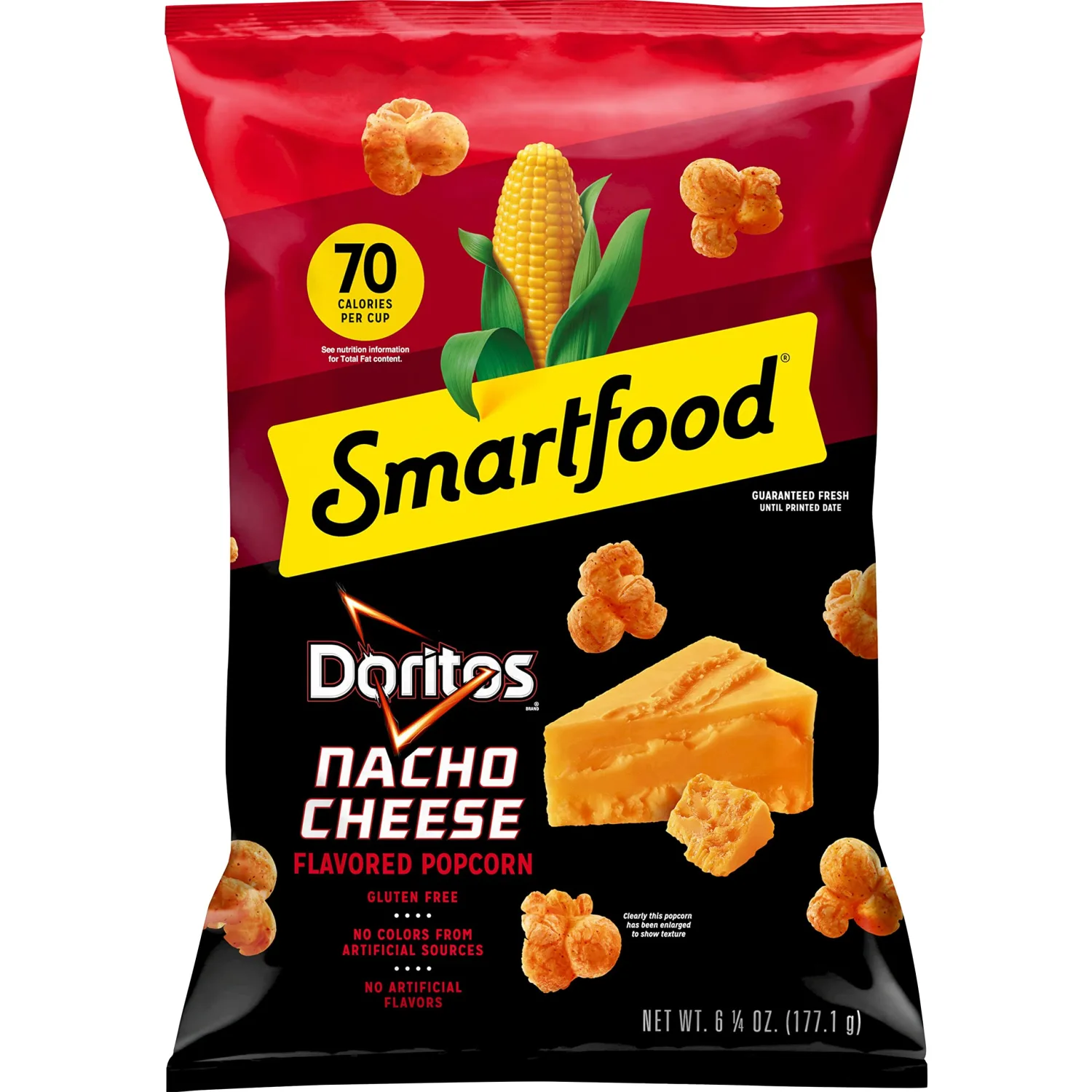 Smartfood Doritos Nacho Cheese Popcorn 6.25oz