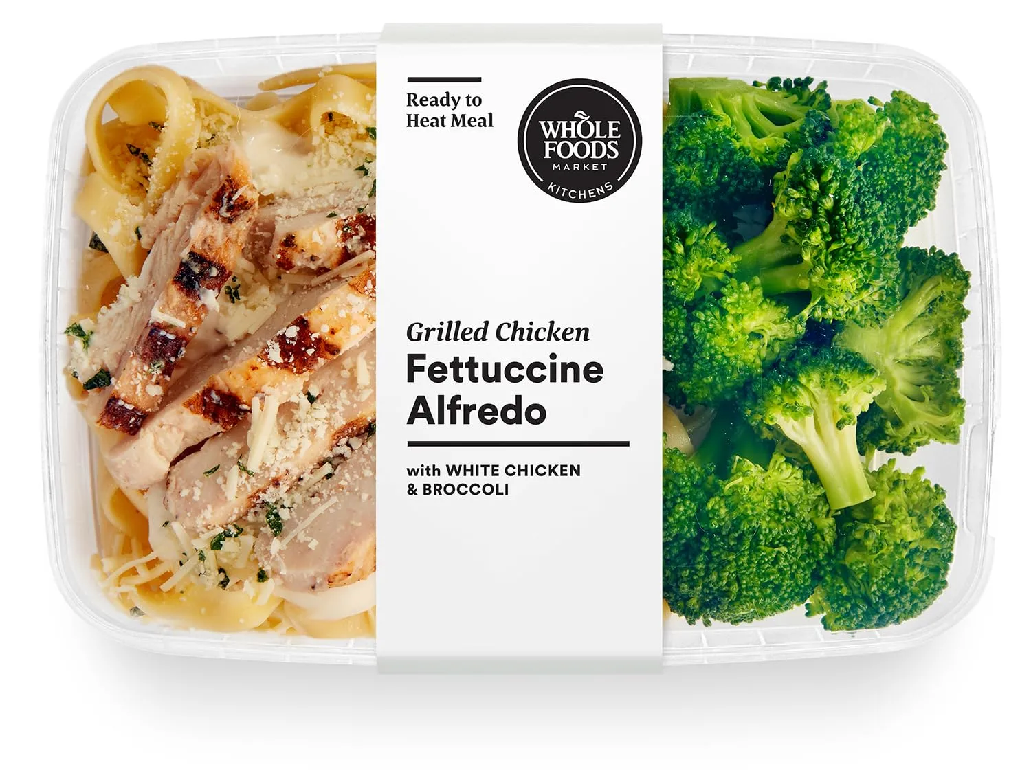 Whole Foods Market, Grilled Chicken Fettuccine Alfredo with Broccoli, 12 oz