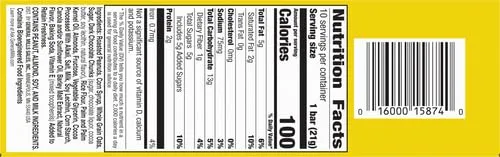Nature Valley Mini Granola Bars, Sweet and Salty Nut, Dark Chocolate Peanut Almond, 10 Bars, 7.5 OZ