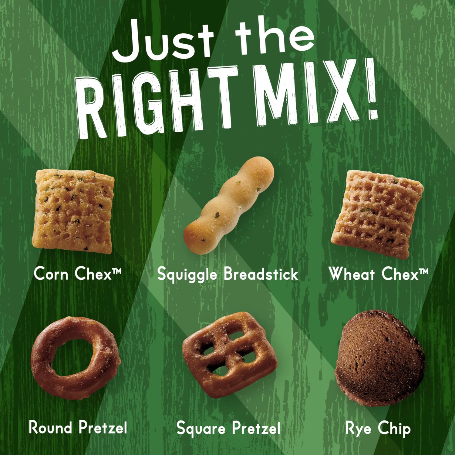 Chex Mix Snack Mix, Sour Cream and Onion, 8 oz Bag