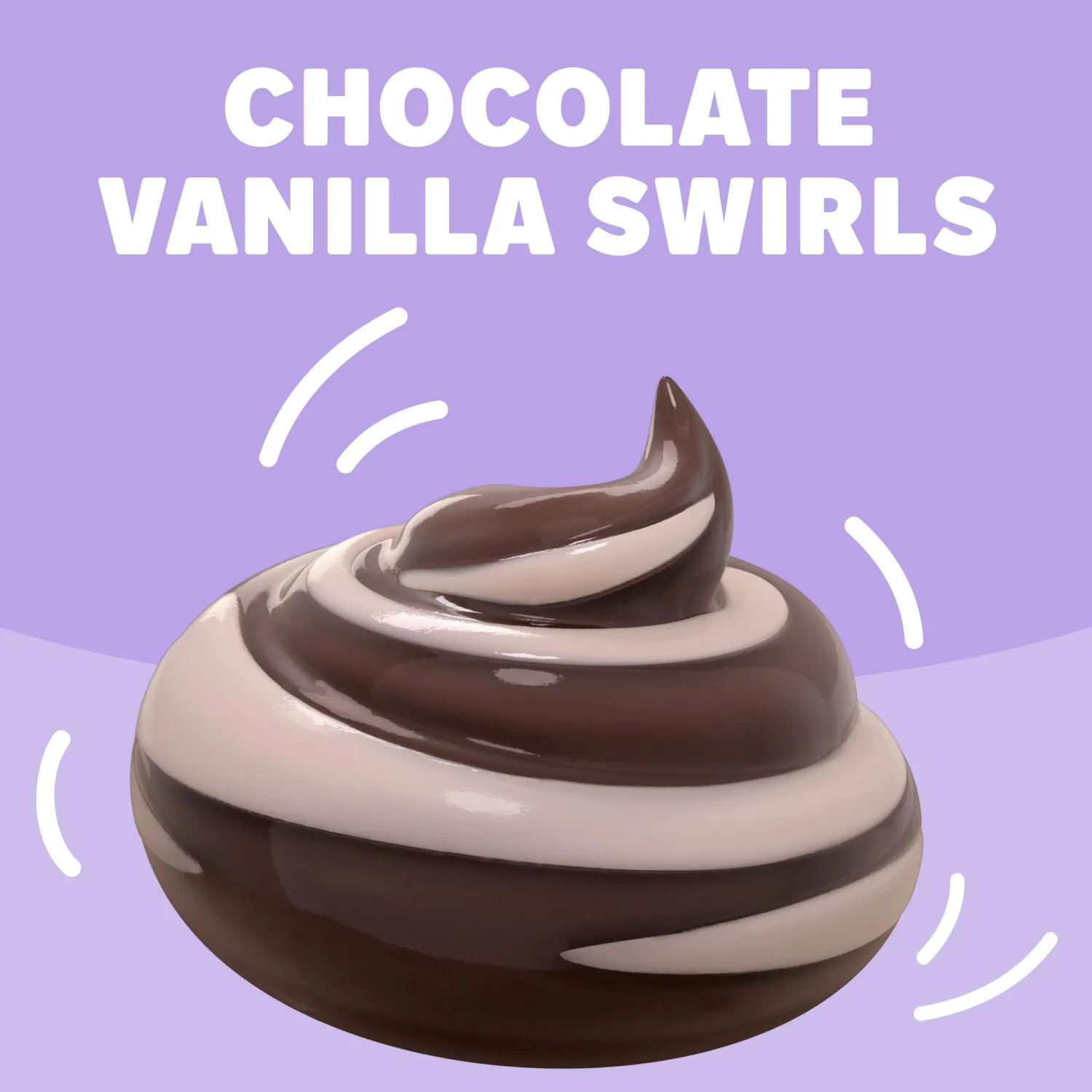 Jell-O Original Chocolate Vanilla Swirls Artificially Flavored Ready-to-Eat Pudding Snack Cups, 4 ct Cups