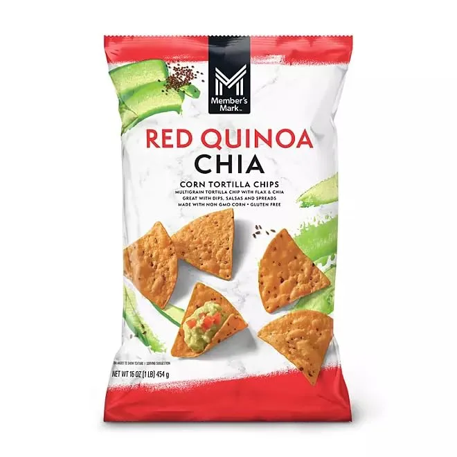 Generic Red Quinoa Chia Corn Chips, 16 oz