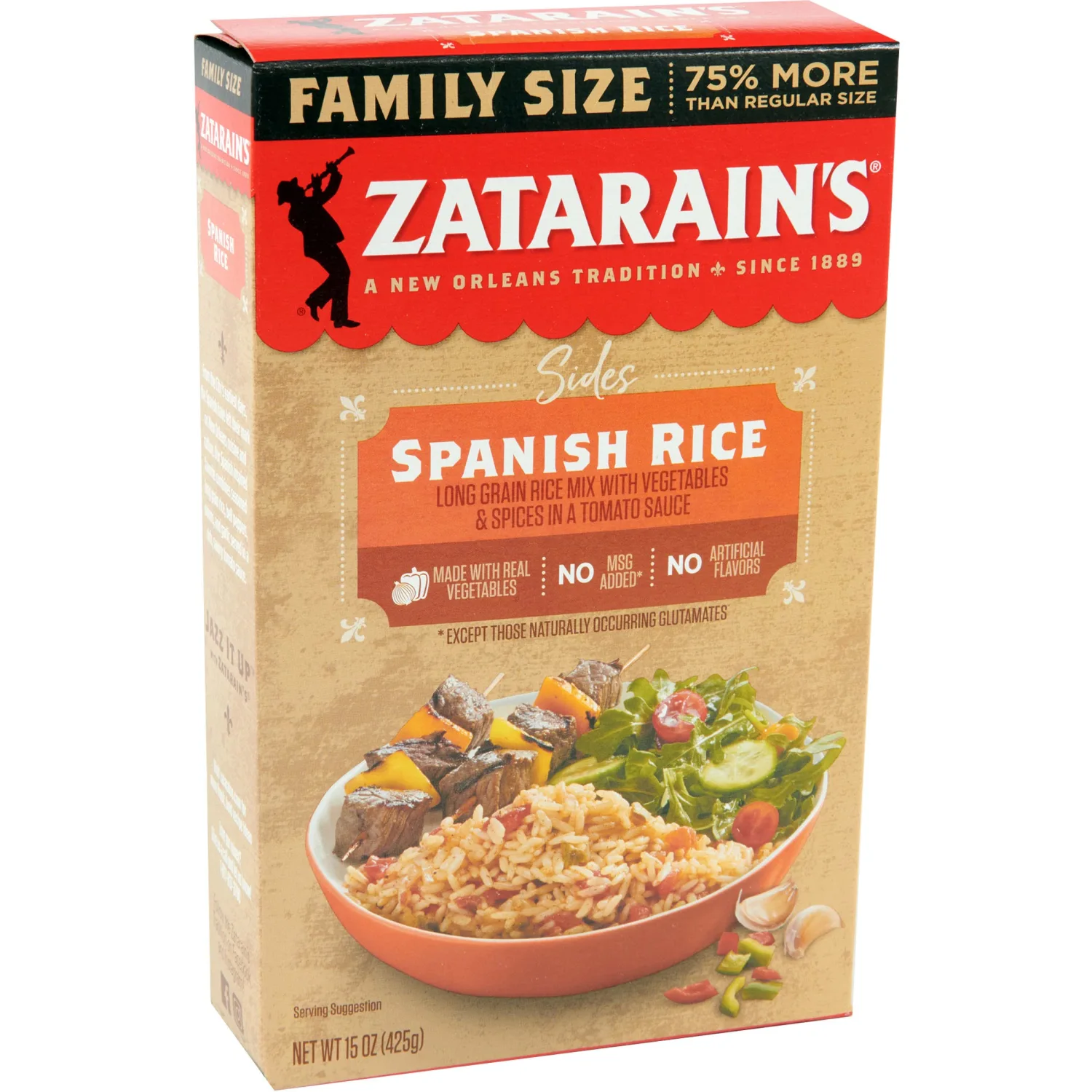 Zatarain's Family Size Spanish Rice, 15 oz