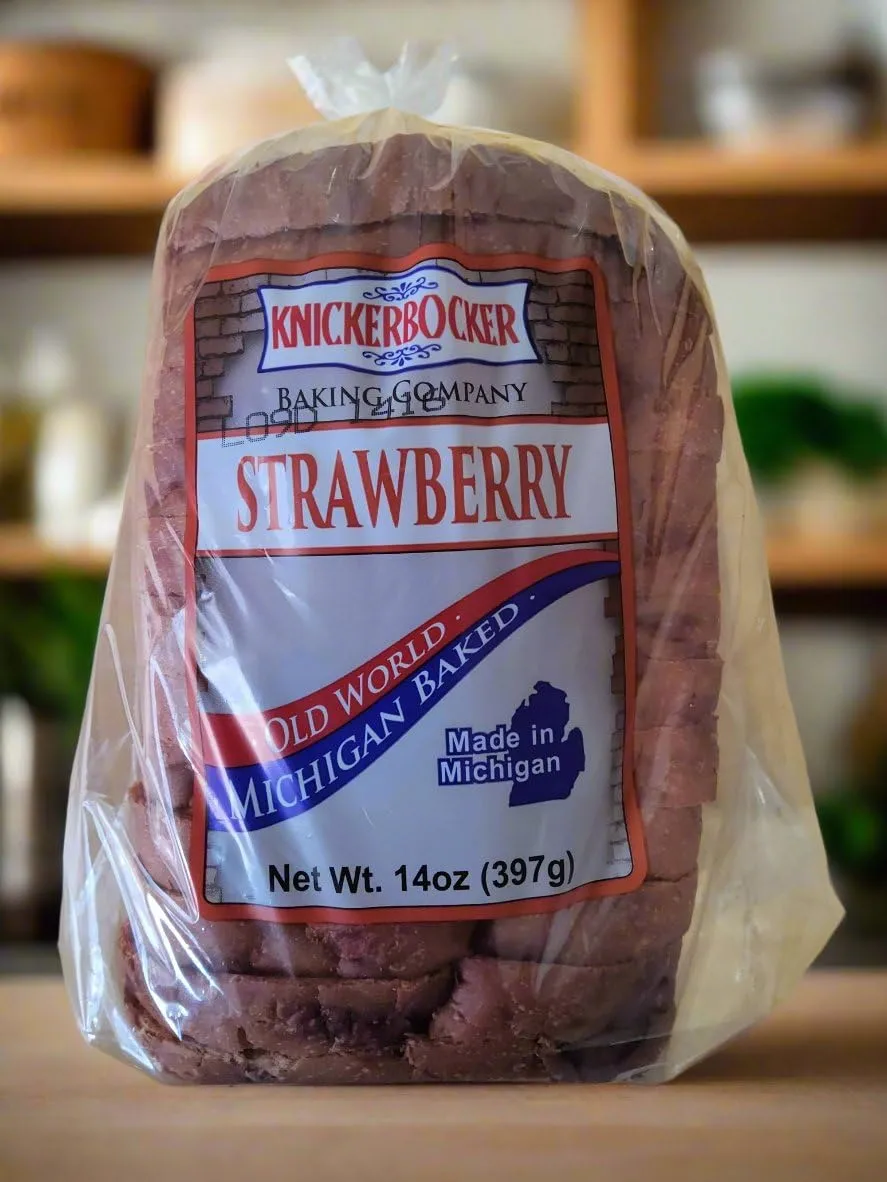 Knickerbocker Bakery Bread. (Knickerbocker Bakery Strawberry Bread 14.oz.)