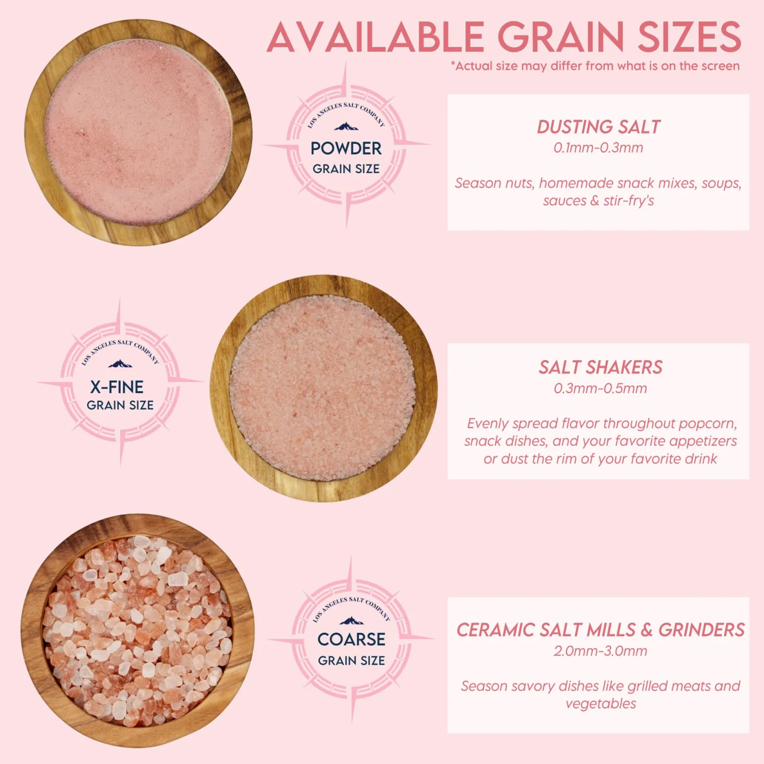 LA SALT CO Kashmir 5 Lbs Pink Himalayan Salt Bulk Jar, X-Fine | 100% Pure, Food Grade with 84 Trace Minerals | Kosher Certified, Vegan, Non-GMO, & Cruelty-Free