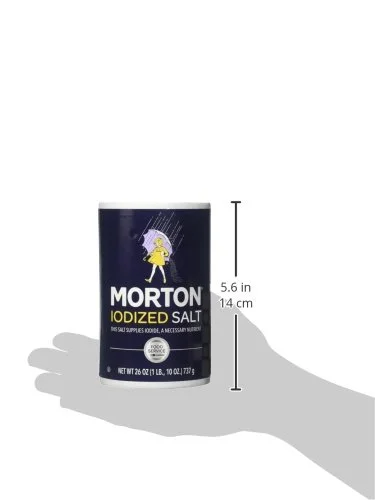 Morton, Iodized Salt, 737 Grams(gm)