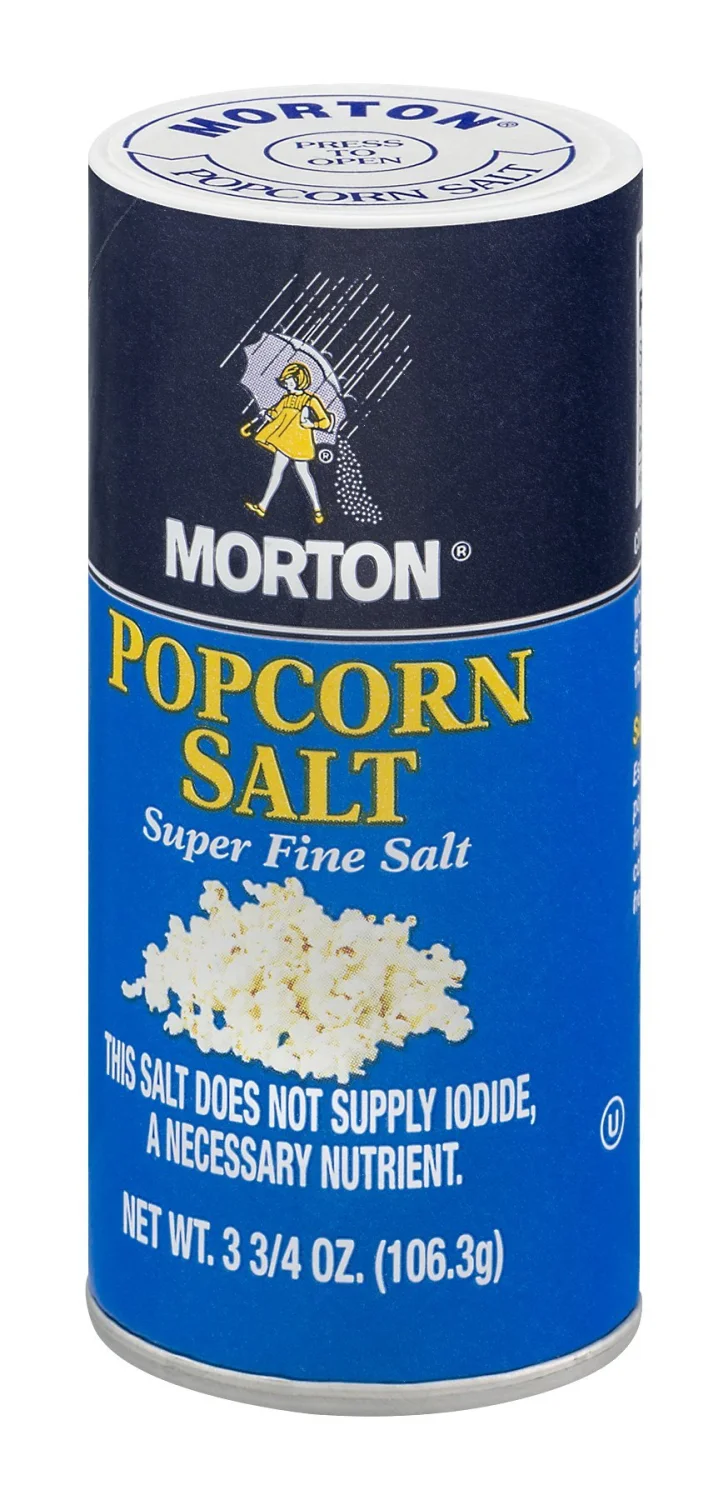 Morton Popcorn Salt, 3.75 Ounce