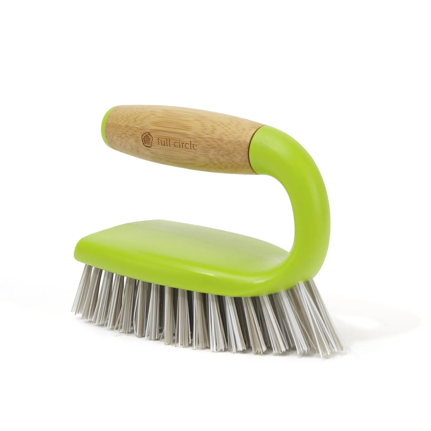 Full Circle Tough Stuff All-Purpose Scrub Brush, Green