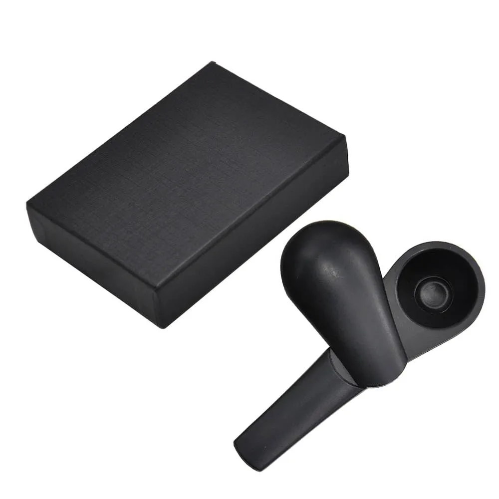 Tobacco Pipe Originality Pipe, Pipe for Ultimate Beginner, Travel Tobacco Pipe - Birthday Gift Set,Black