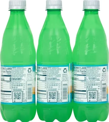 Fresca Grapefruit Citrus Sparkling Soda Water Bottles, 16.9 fl oz, 12 Pack