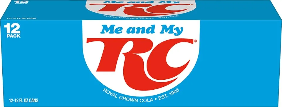 RC Cola Soda, 12 fl oz cans, 12 pack