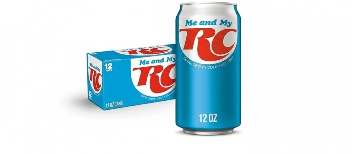 RC Cola Soda, 12 fl. oz. Cans, 12 Pack (Pack of 2)