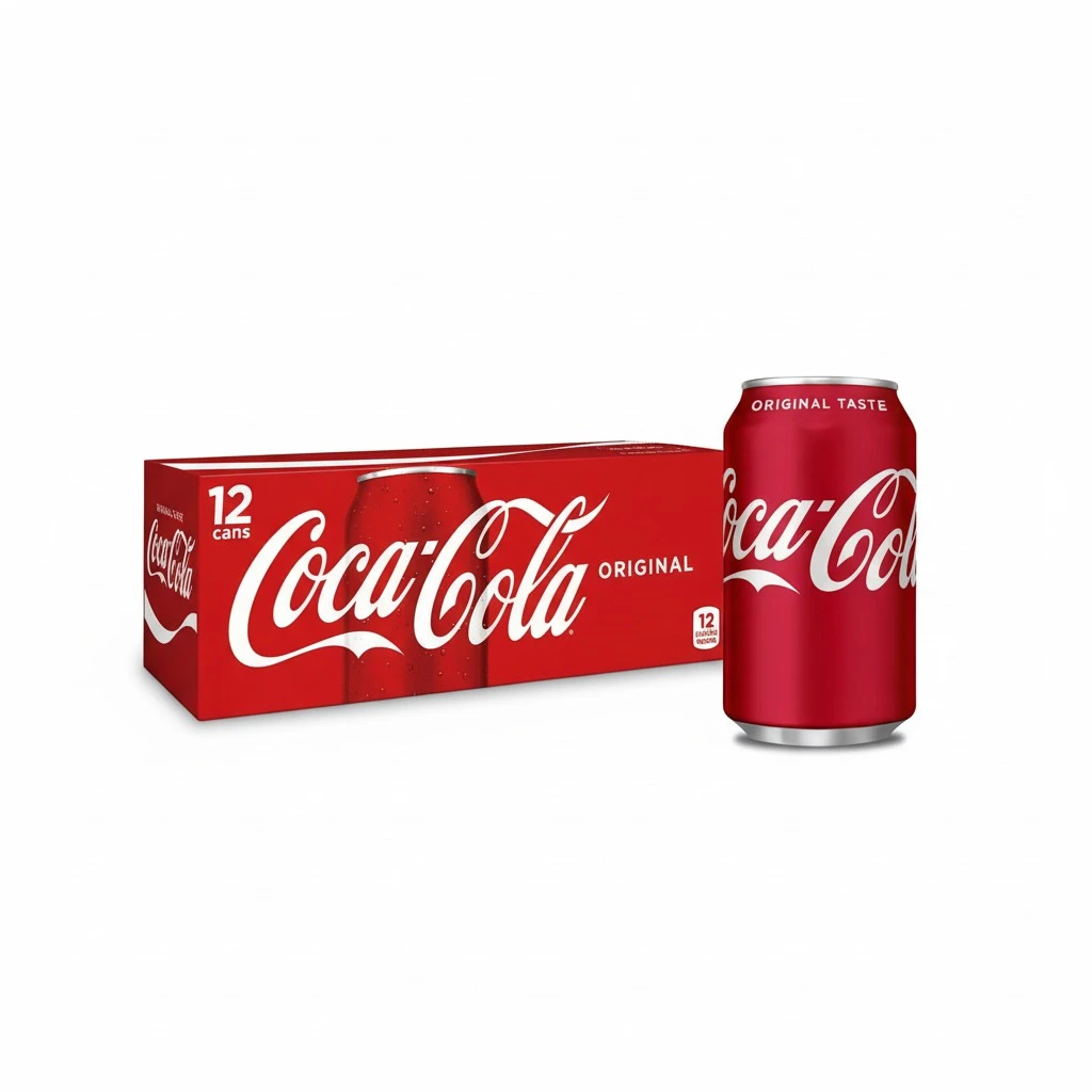 Coca-Cola Soda Soft Drink, 12 fl oz, 12 Pack