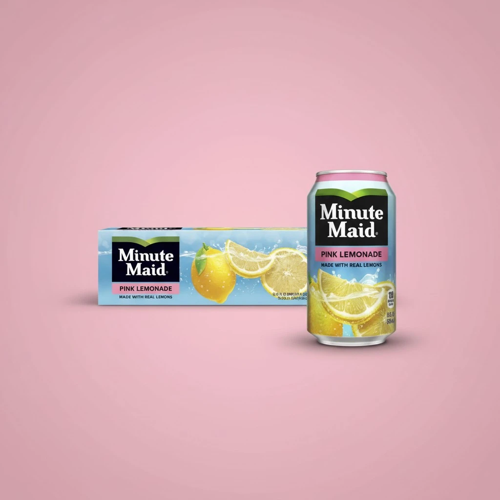 Minute Maid Pink Lemonade, 12 fl oz, 12 Pack