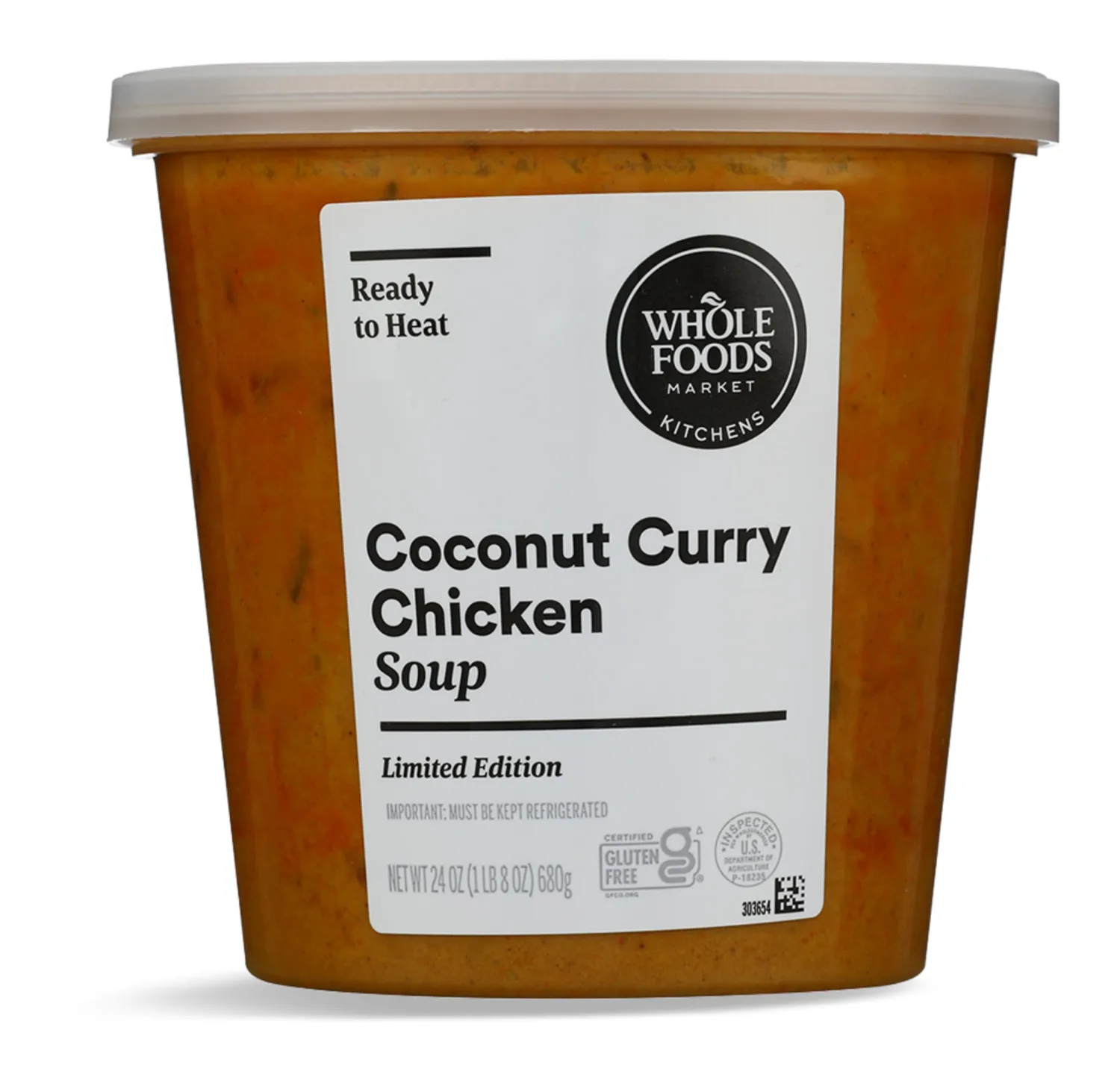 WHOLE FOODS KITCHENS Coconut Curry Chicken, 24 OZ