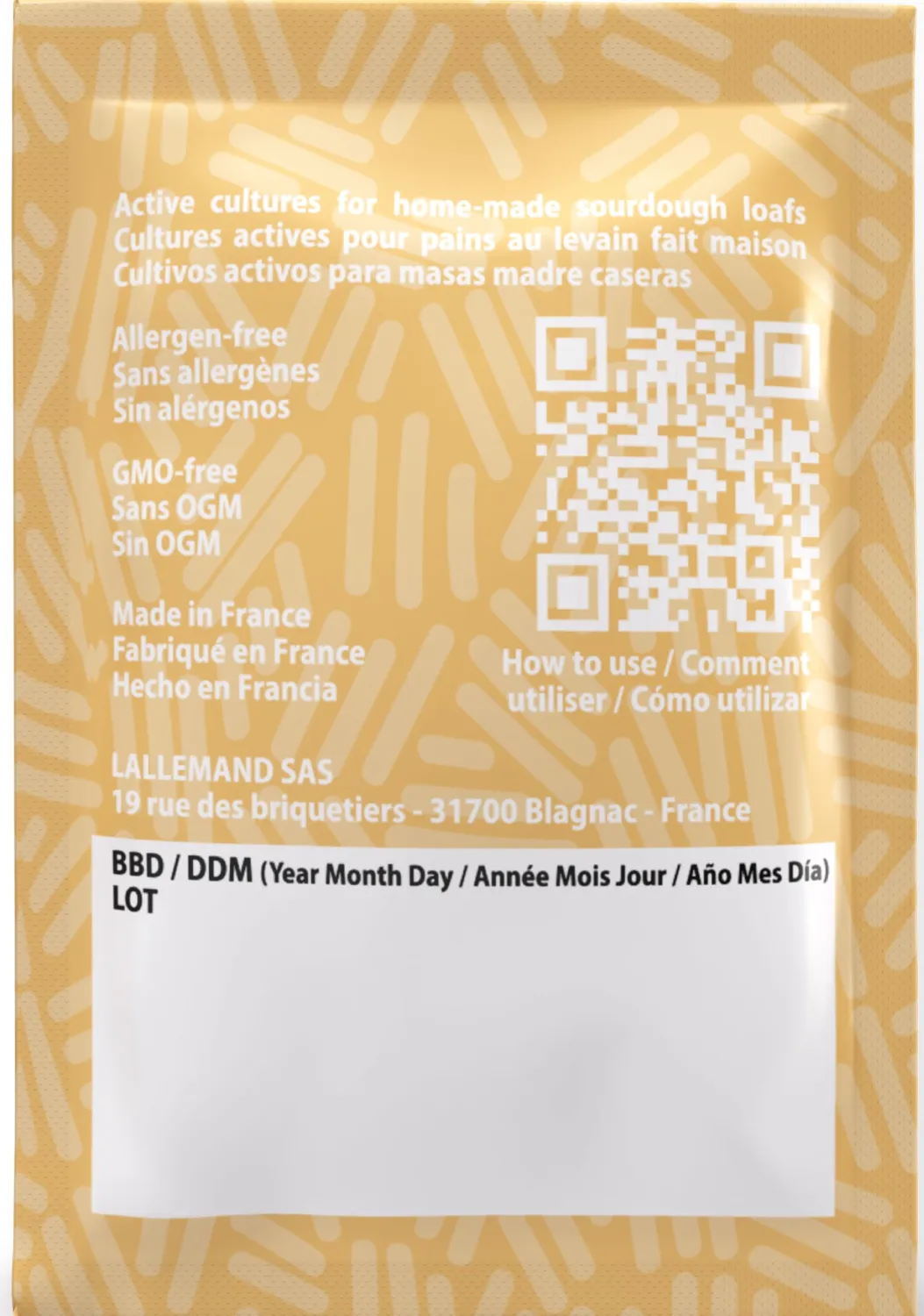 Yogourmet Sourdough Starter (1 Sachet = 10 loaves) - Make Bread at Home - French Style Sourdough Starter Culture - All Natural, Allergen Free, Kosher - 5 g Sachet
