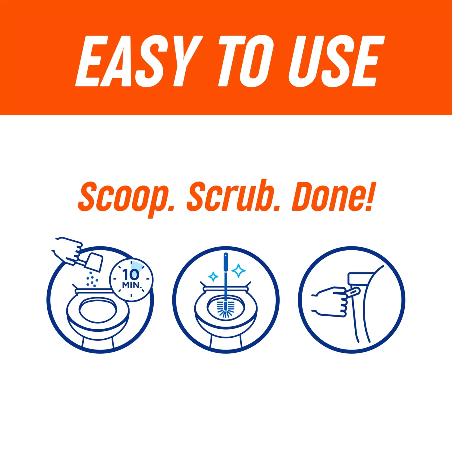 Ty-D-Bol Ultra Foam Toilet Bowl Cleaner - Provides Up to 8 Cleans - Citrus Scent - Fights Buildup and Eliminates Stains Using Immediate Foaming Action