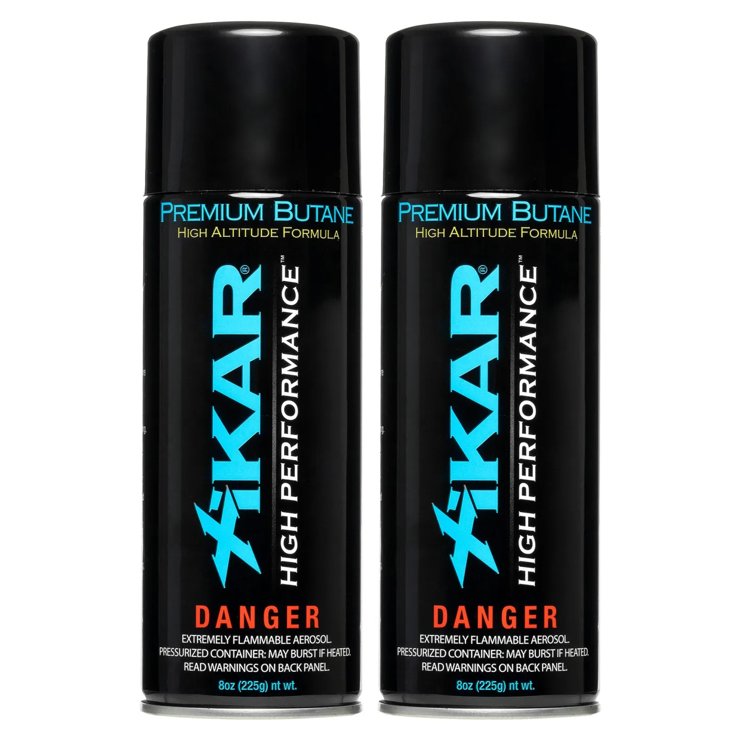 XIKAR PUROFINE High Altitude Performance Butane Fuel Refill - Premium Quality Fuel for Lighters with Jet Flame and Zero Impurities | Pure Butane Refill for Clean Burning - 8 Oz (400ml) Pack of 2