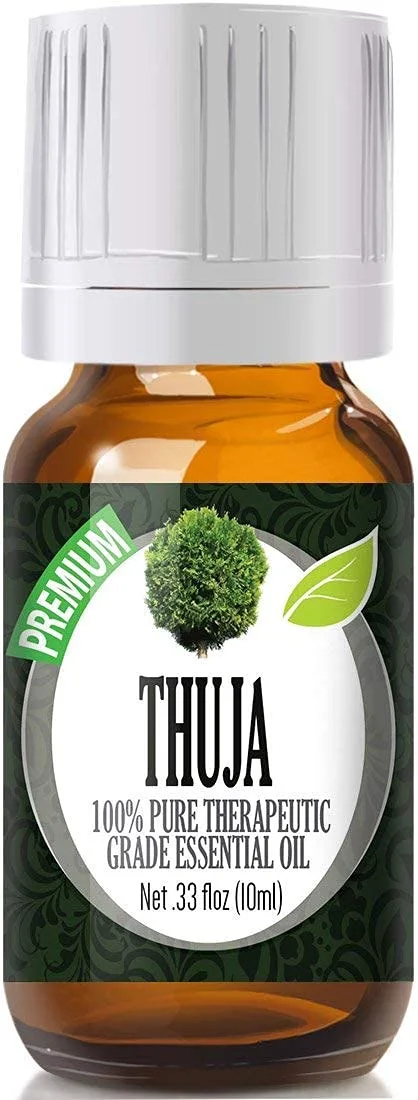 Healing Solutions 10ml Oils - Thuja Essential Oil - 0.33 Fluid Ounces