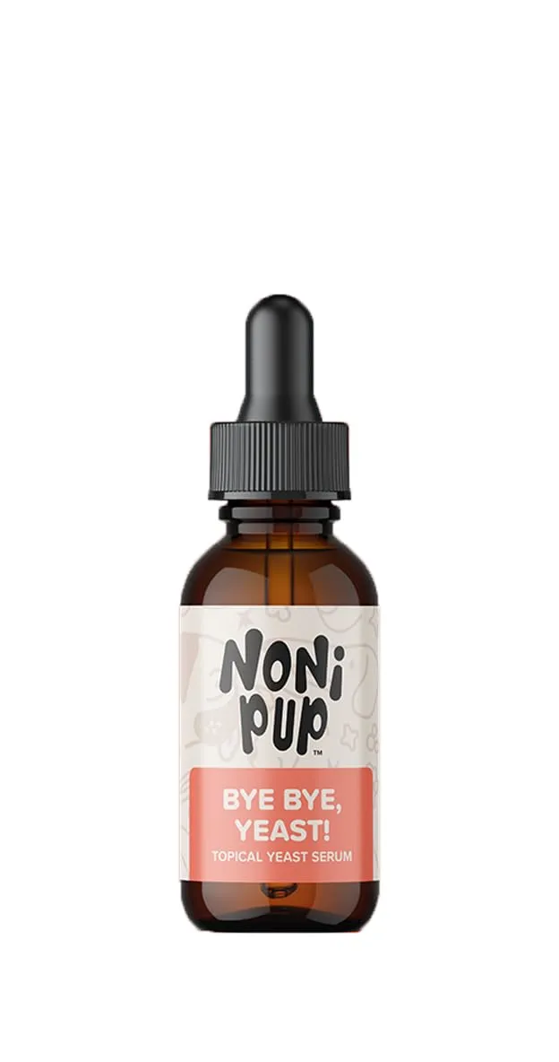 Bye Bye Yeast - Topical Yeast Serum for Dogs, 1 Ounce
